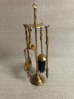 Mini Haardset koper 24 cm KLEIN maten staan in de adv, Antiek en Kunst, Ophalen of Verzenden, Koper