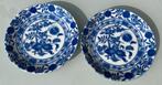 Antieke Blauw-Witte Schoteltjes (2 stuks), Ophalen, Gebruikt, Overige stijlen, Kop(pen) en/of Schotel(s)