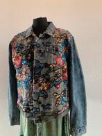 Desigual apart bewerkte spijkerjas maat 42/44, Ophalen of Verzenden, Zo goed als nieuw, Maat 42/44 (L), Blauw