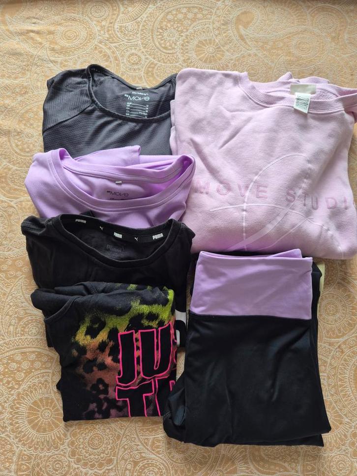 Sportkleding setje meisje 158-170, Kinderen en Baby's, Kinderkleding | Maat 164, Zo goed als nieuw, Ophalen of Verzenden