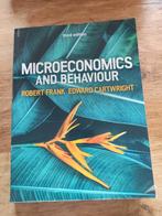 Microeconomics and Behaviour - Robert Frank, Gelezen, Ophalen of Verzenden, WO, Robert Frank, Edward Cartwright