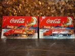 Coca Cola kerst Vrachtwagens 2006 - Set van 2, Hobby en Vrije tijd, Modelauto's | 1:87, Ophalen of Verzenden, Nieuw, Bus of Vrachtwagen