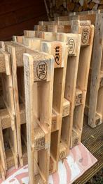 Europallets 6 stuks blank, Doe-het-zelf en Verbouw, Hout en Planken, Ophalen, Minder dan 25 mm, Zo goed als nieuw, Pallet