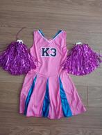 K3 jurk met pom poms mt 152 9/11 jaar, Kinderen en Baby's, Carnavalskleding en Verkleedspullen, Ophalen, Zo goed als nieuw, Meisje