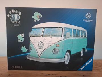 3D puzzel Ravensburger Volkswagenbusje beschikbaar voor biedingen