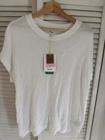 Nieuwe Numph Nudarlene top M, Kleding | Dames, Tops, Verzenden, Wit, Nieuw, Korte mouw