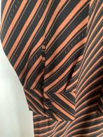 Zwart/bruin Gestreept Jurk Aware Vero Moda XL, Ophalen of Verzenden, Maat 46/48 (XL) of groter, Zwart, Knielengte