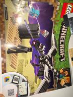 Lego Minecraft The End Battle 21151, Ophalen of Verzenden, Zo goed als nieuw, Complete set, Lego