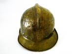 Antieke messing Bulgaarse brandweerhelm helm van ca. 1930, Antiek en Kunst, Antiek | Koper en Brons, Ophalen of Verzenden