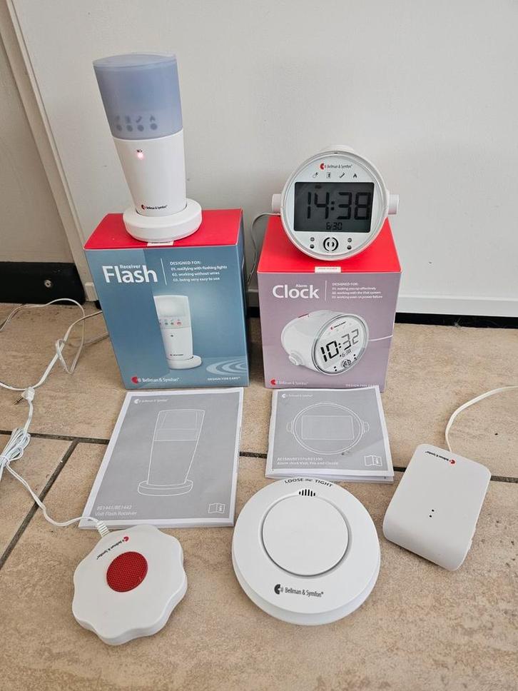 Belmann & Symfon alarm/weksysteem, Doe-het-zelf en Verbouw, Alarmsystemen, Zo goed als nieuw, Compleet systeem, Ophalen of Verzenden