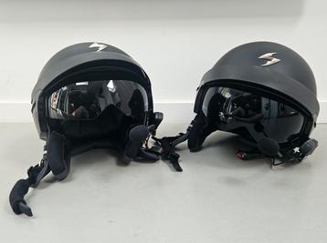2 stuks Scorpion Exo helmen incl Bluetooth headset  beschikbaar voor biedingen