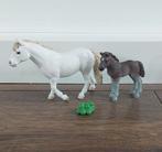 Schleich pony set te koop., Ophalen of Verzenden, Zo goed als nieuw, Paard, Beeldje of Figuurtje