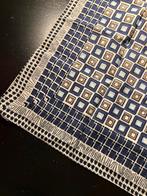 Z.g.a.n/blauw-lichtblauw-bruin sjaaltje/bandana zakdoek, Onbekend, Ophalen of Verzenden, Zo goed als nieuw