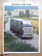 Scania P112 R112 Brochure 1982 - P / R 112, Boeken, Auto's | Folders en Tijdschriften, Scania, Overige merken, Zo goed als nieuw