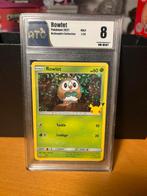 Pokémonkaart Rowlet – McDonald’s 25th Anniversary – ATC 8, Ophalen of Verzenden, Zo goed als nieuw, Losse kaart