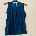 Leuk blauw mouwloos shirtje maat S, Kleding | Dames, Blauw, Ophalen of Verzenden, Zo goed als nieuw, Maat 36 (S)
