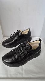Waldlaufer hele mooie staat zwart leren lak sneakers mt 37 H, Waldlaufer, Zwart, Ophalen of Verzenden, Sneakers of Gympen
