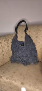 Fabienne Chapot Blauwe Handtas met Franjes, Sieraden, Tassen en Uiterlijk, Tassen | Damestassen, Ophalen of Verzenden, Blauw, Handtas