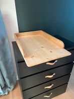 Commode opzet eiken en grenen voor bijv. Malm, Minder dan 75 cm, 70 cm of meer, Zo goed als nieuw, Ophalen