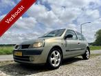 Renault Clio 1.2-16V Expression, BJ 2002, APK Sept 2026, Auto's, Stof, Gebruikt, 4 cilinders, Bruin