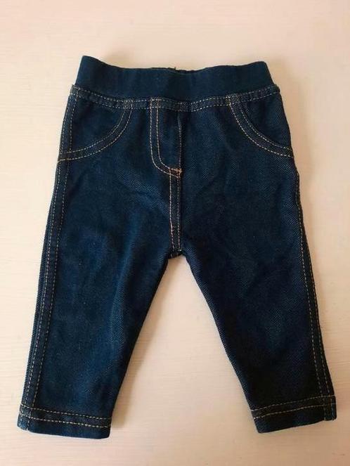 Baby Donkerblauwe Jegging Legging Maat 50, Kinderen en Baby's, Babykleding | Maat 50, Zo goed als nieuw, Meisje, Overige typen