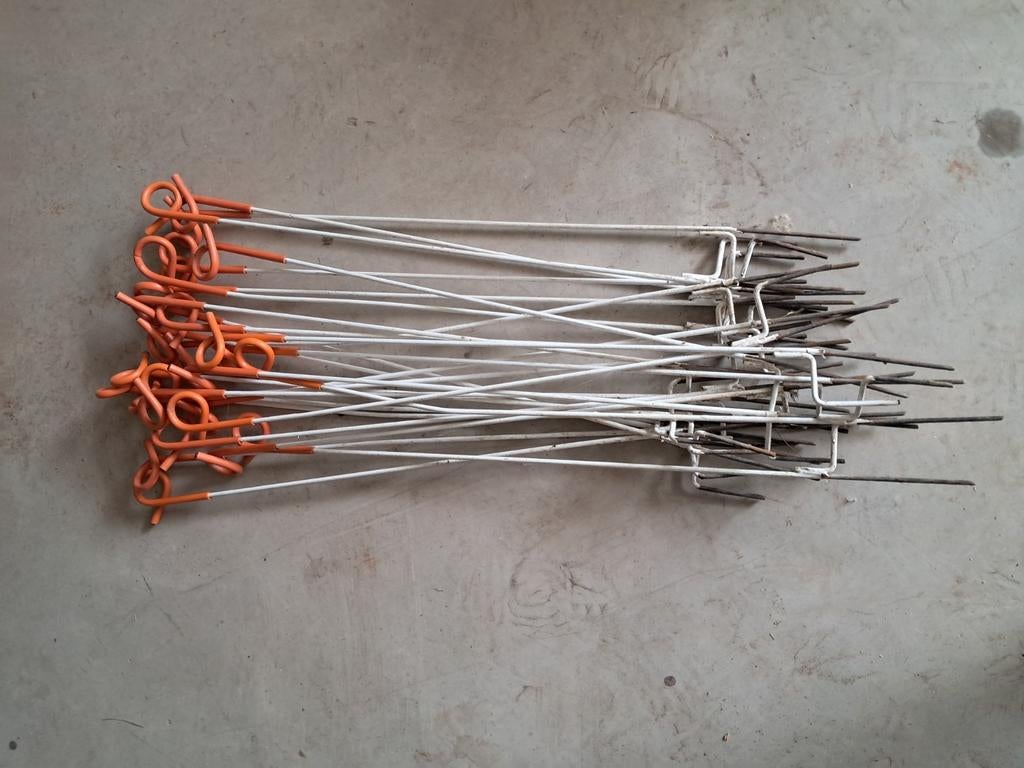 rantsoen paaltjes en veel draad, Ophalen, Gebruikt