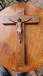 antiek kruisbeeld, Antiek en Kunst, Antiek | Religie, Ophalen of Verzenden