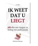 Ik weet dat u liegt / Boersma zgan, Boeken, Verzenden, Zo goed als nieuw