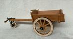 Houten Miniatuur Friese Wipkar Driewieler, Antiek en Kunst, Ophalen of Verzenden