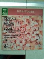 Interfaces: Xenakis Mache Solal. El Chojnacka, S. Gualda, Modernisme tot heden, Ophalen of Verzenden, 12 inch, Kamermuziek