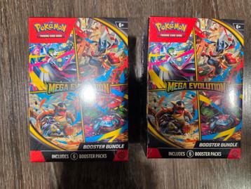 Pokemon Mega evolution boosterbundels beschikbaar voor biedingen