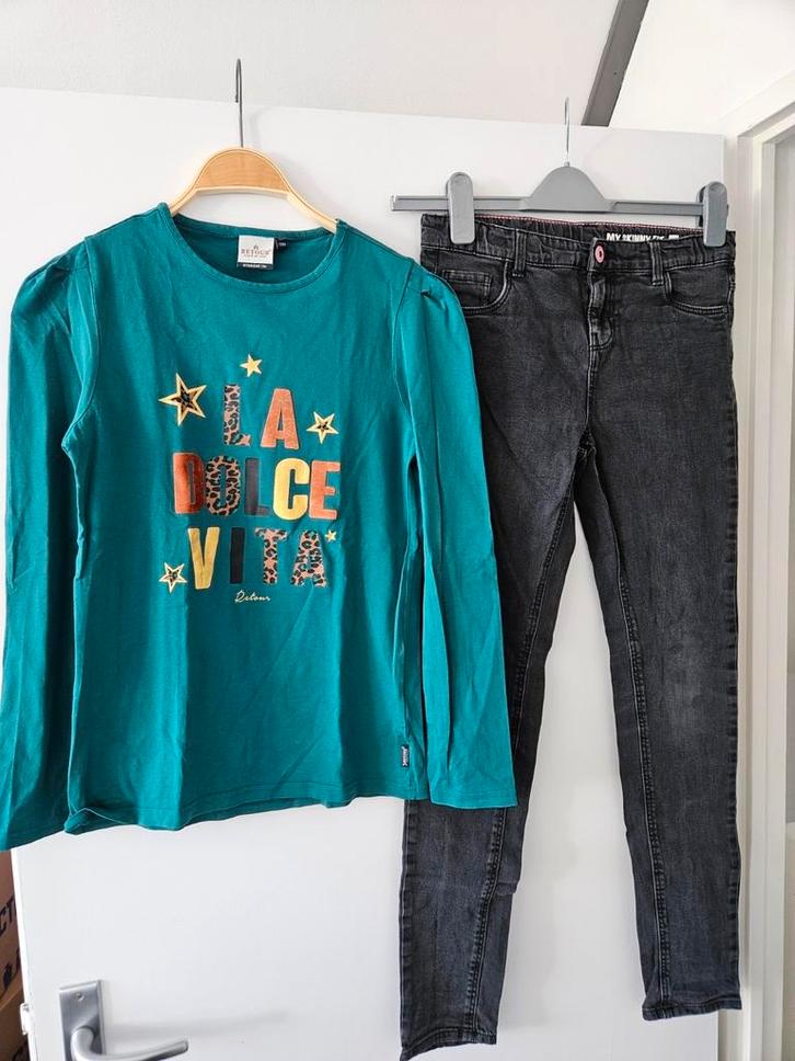 Kledingsetje meisjes maat 158 / 164, Kinderen en Baby's, Kinderkleding | Maat 158, Gebruikt, Meisje, Setje, Ophalen of Verzenden