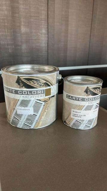 Carte colori keijtverf CC002 graphite 3,5  liter beschikbaar voor biedingen