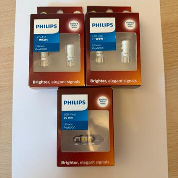 Philips Ultinon Pro6000 LED Lampjes 24V beschikbaar voor biedingen