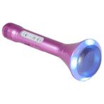 PARTY-KAMIC-PINK Karaoke microfoon met ingebouwde luidspreke, ., Nieuw, Ophalen of Verzenden, Microfoon(s)