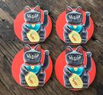 Lucky cats onderzetter, Ophalen of Verzenden, Nieuw, Glas of Kopje