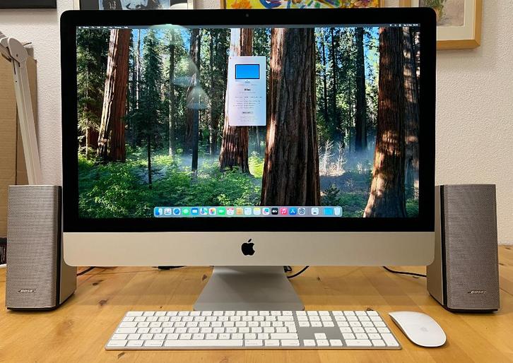 Apple iMac 27” 5K, i9, 32GB, 2TB, Computers en Software, Apple Desktops, Zo goed als nieuw, iMac, HDD en SSD, 3 tot 4 Ghz, 32 GB