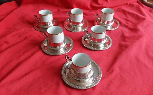 Prachtig mooi gaaf Zilveren Servies, Antiek en Kunst, Antiek | Goud en Zilver, Zilver, Ophalen of Verzenden