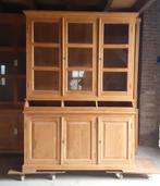 Showroommodel teak buffetkast 160 cm, Ophalen, Met deur(en), 200 cm of meer, Glas