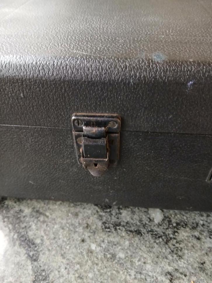 Oude 78 toeren koffergrammofoon, Antiek en Kunst, Antiek | Overige Antiek, Ophalen