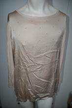 KG41 GCfontana Shirt licht bruin maat 46, Kleding | Dames, Grote Maten, Ophalen of Verzenden, Zo goed als nieuw, Bruin, Shirt of Top