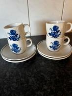 Mosa blauw wit, Verzamelen, Ophalen, Zo goed als nieuw, Porselein, Kop en/of schotel