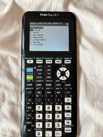 TEXAS INSTRUMENTS TI-84 Plus CE-T - Zo goed als nieuw! beschikbaar voor biedingen
