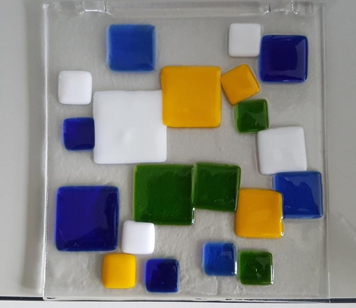 Raamhangers, glaskunst, glasfusing, Antiek en Kunst, Kunst | Designobjecten, Ophalen of Verzenden