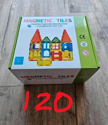 Magnetic Tiles | Nieuw | 120 delig beschikbaar voor biedingen