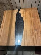 Robuuste epoxy salontafel, Ophalen, Gebruikt, 50 tot 100 cm, Epoxy