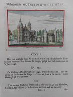 193 / huis Oosterwijk Gekleurde gravure A. Rademaker 1e druk, Antiek en Kunst, Ophalen of Verzenden