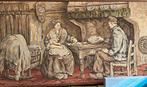 Wandkleed wandtapijt boerenscene kunstwerk, Ophalen of Verzenden, Overige landen