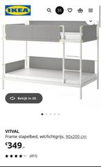 Ikea VITVAL stapelbed, Ophalen, 90 cm, 200 cm, Stapelbed