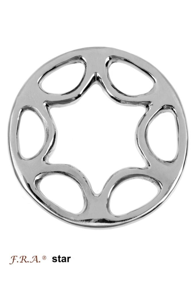 FRA hackamore scharen Star zilver, Dieren en Toebehoren, Paarden en Pony's | Hoofdstellen en Tuigage, Nieuw, Overige soorten, Ophalen of Verzenden